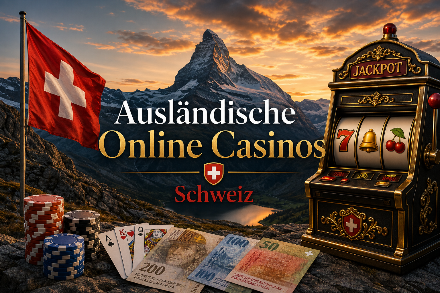 Casino en ligne international Suisse – Bannière